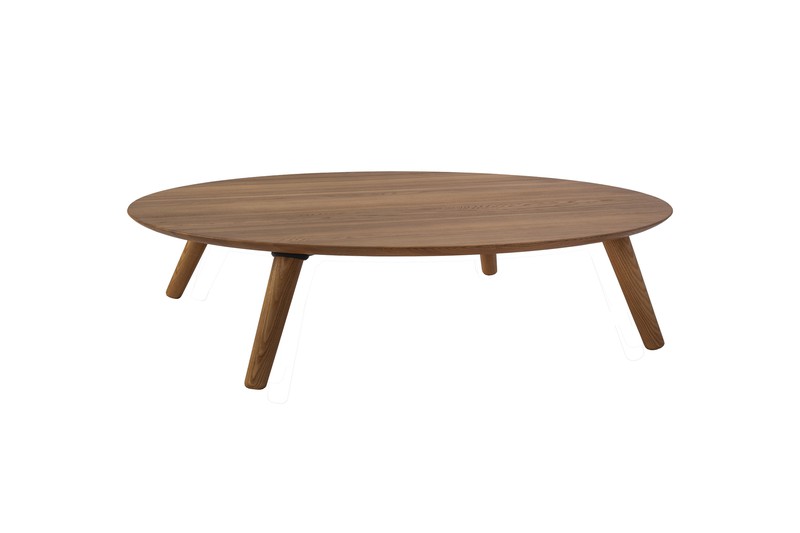 Salontafeel Gallery Ovale Salontafel Hout