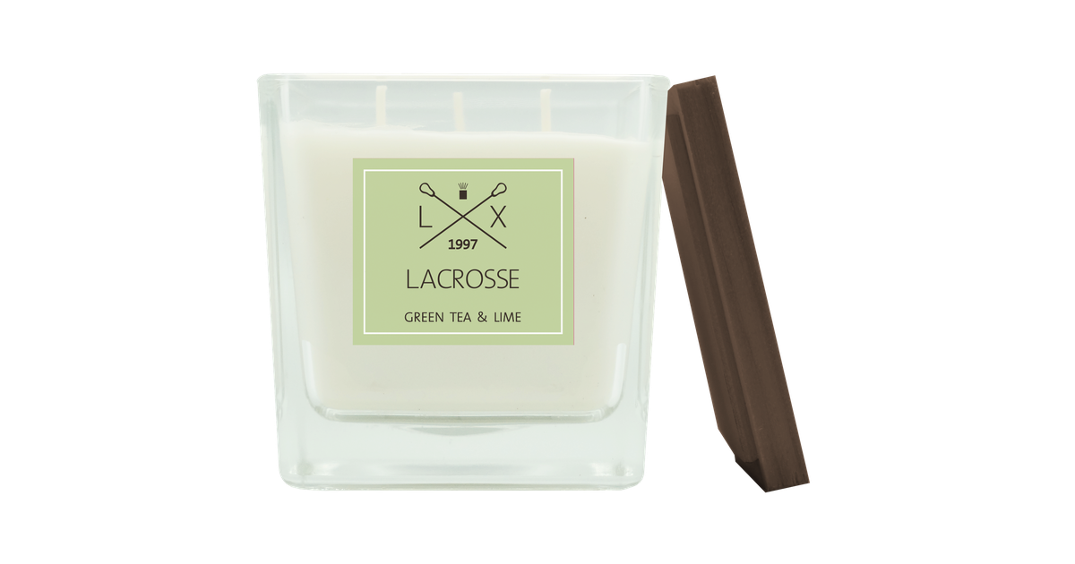 Lacrosse Geurkaars Green Tea Lime 1030 Gram lacrosse kopen in de aanbieding