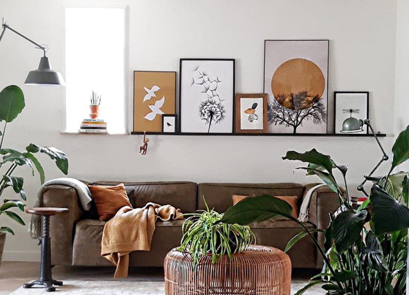 Stylingtip: zet je posters op een wandplank