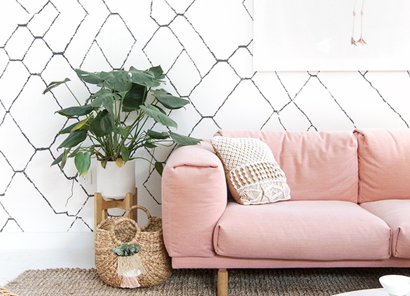 De leukste roze interieurs van Pinterest
