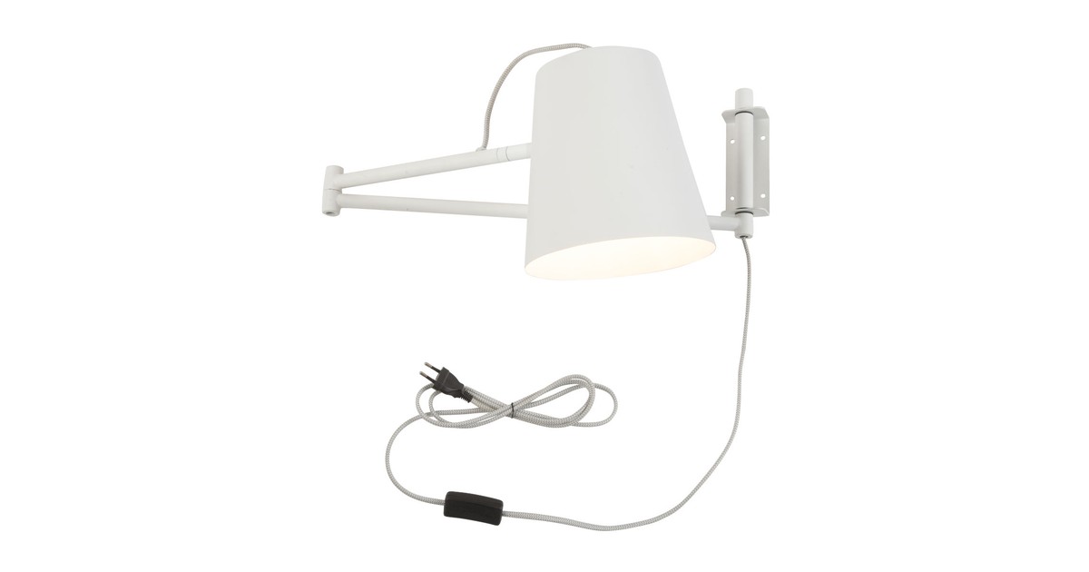 Its About Romi Wandlamp Ijzer Brisbane Wit its about romi kopen in de aanbieding