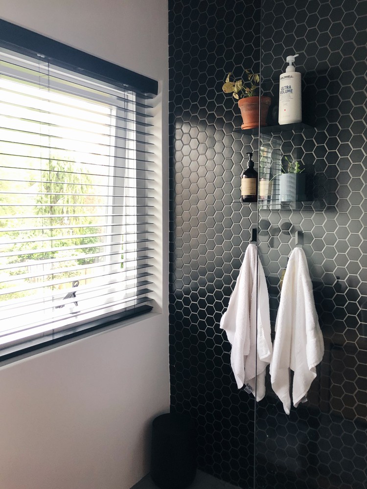 badkamer tegels hexagon