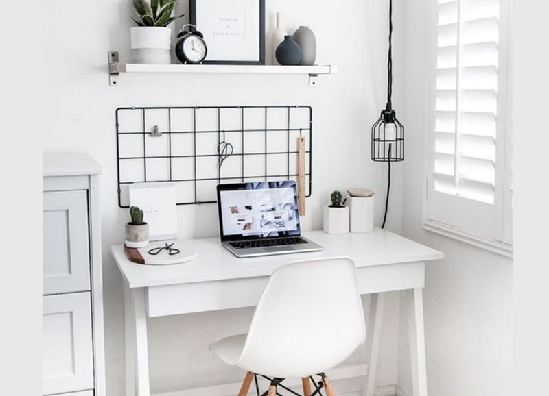 Zo creëer je thuis een werkplekje in Scandinavische stijl