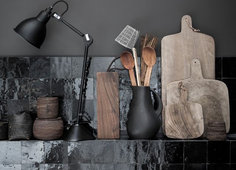 8x mat zwart in je interieur