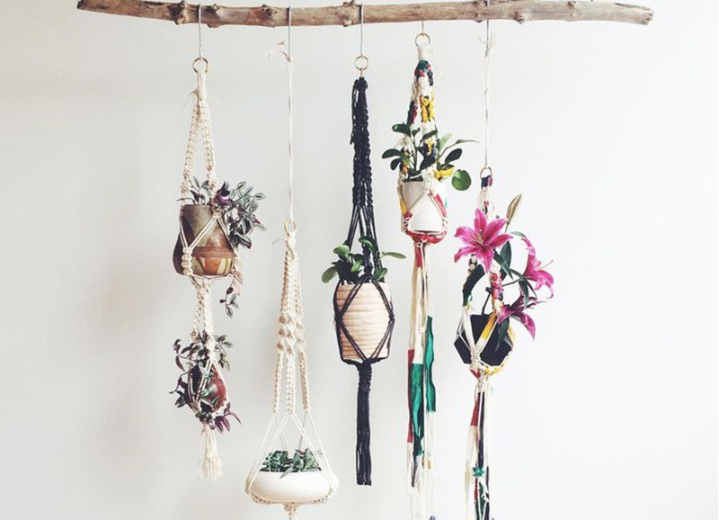 DIY: Macramé Plantenhanger