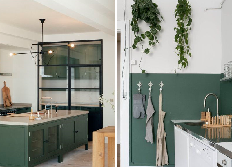 Nieuw 10x de leukste groene keukens - Alles om van je huis je Thuis te BR-41