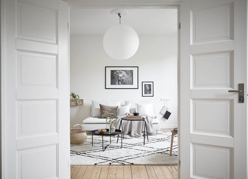 Trend: witte bollampen in je interieur