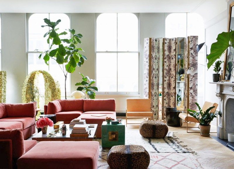 Deze loft heeft een gouden keuken!