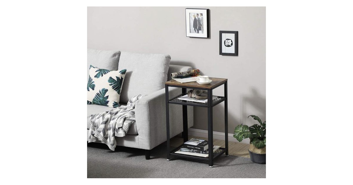 Its About Romi Bijzettafel Ijzerdraad Rondhoekig Zwart its about romi kopen in de aanbieding