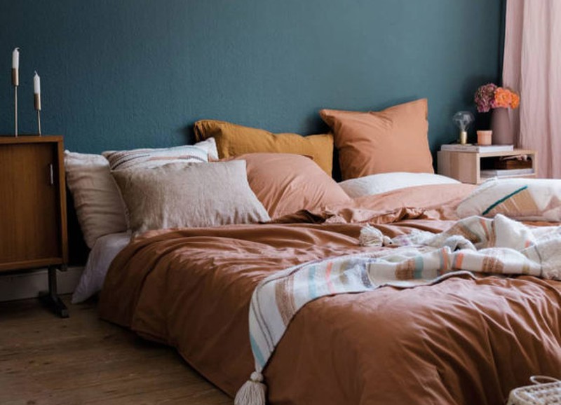 Ongebruikt Inspiratie: 5 slaapkamers waarbij warme en koele kleuren CH-61