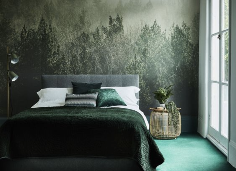 Ongebruikt Inspiratie: een slaapkamer volledig in het groen - Alles om van je JD-21
