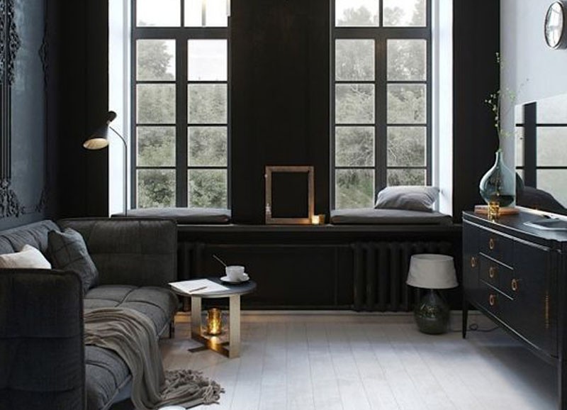 De 15 mooiste (bijna) all black interieurs