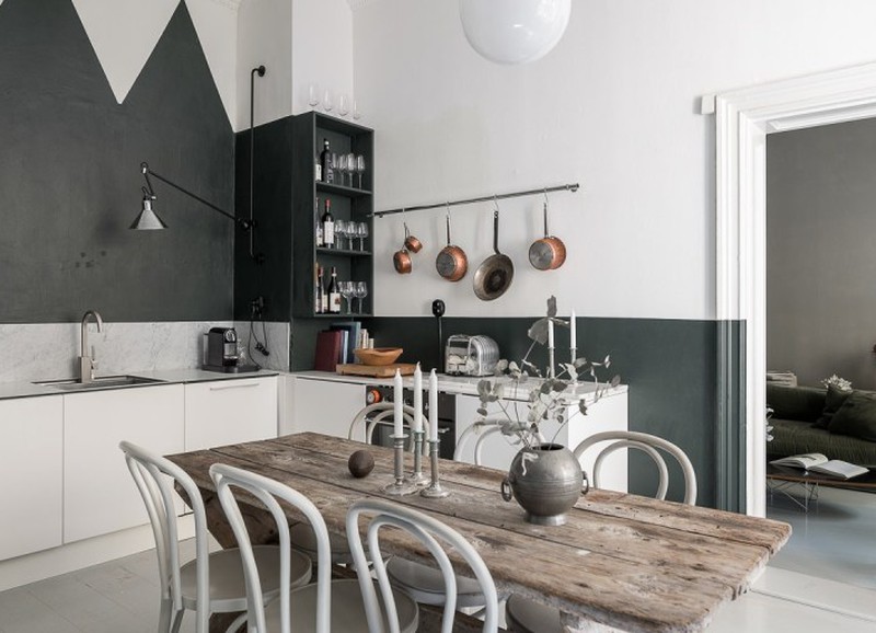 Binnenkijken: klein appartement met een mix van landelijk, vintage en chic