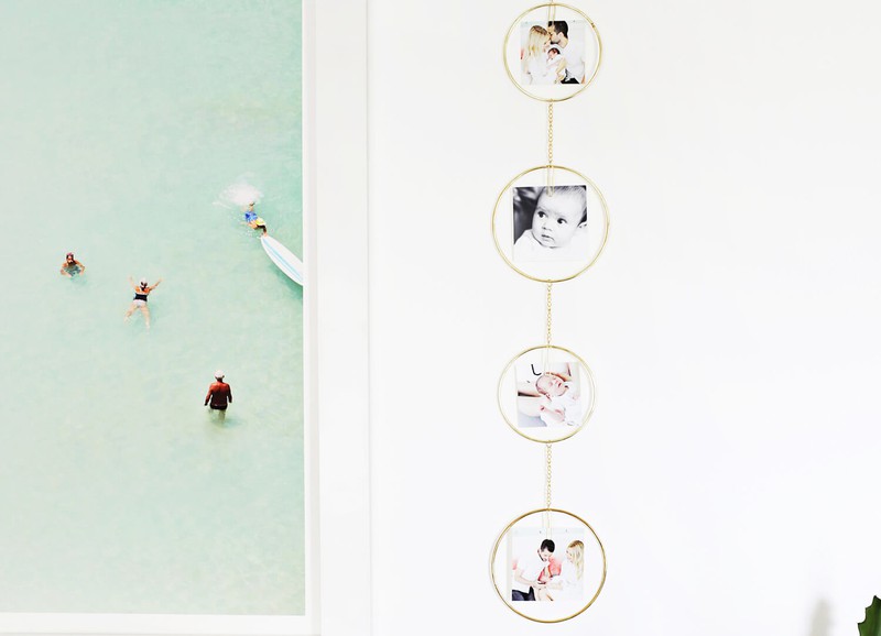 DIY: fotohanger met cirkels