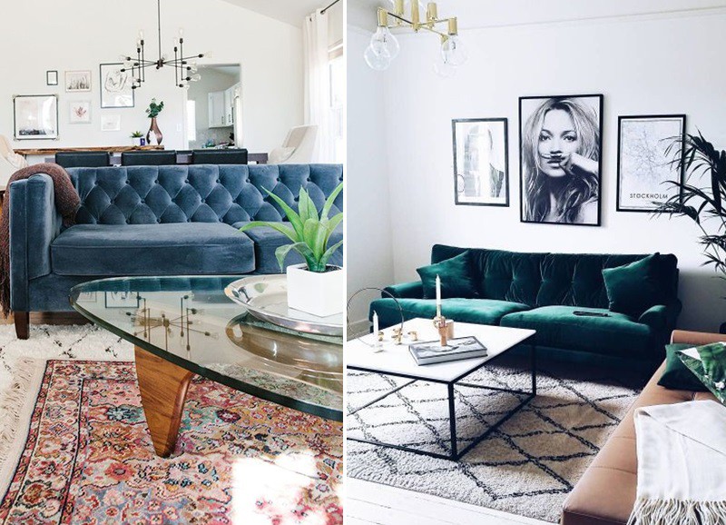 Inspiratie: de mooiste velvet banken
