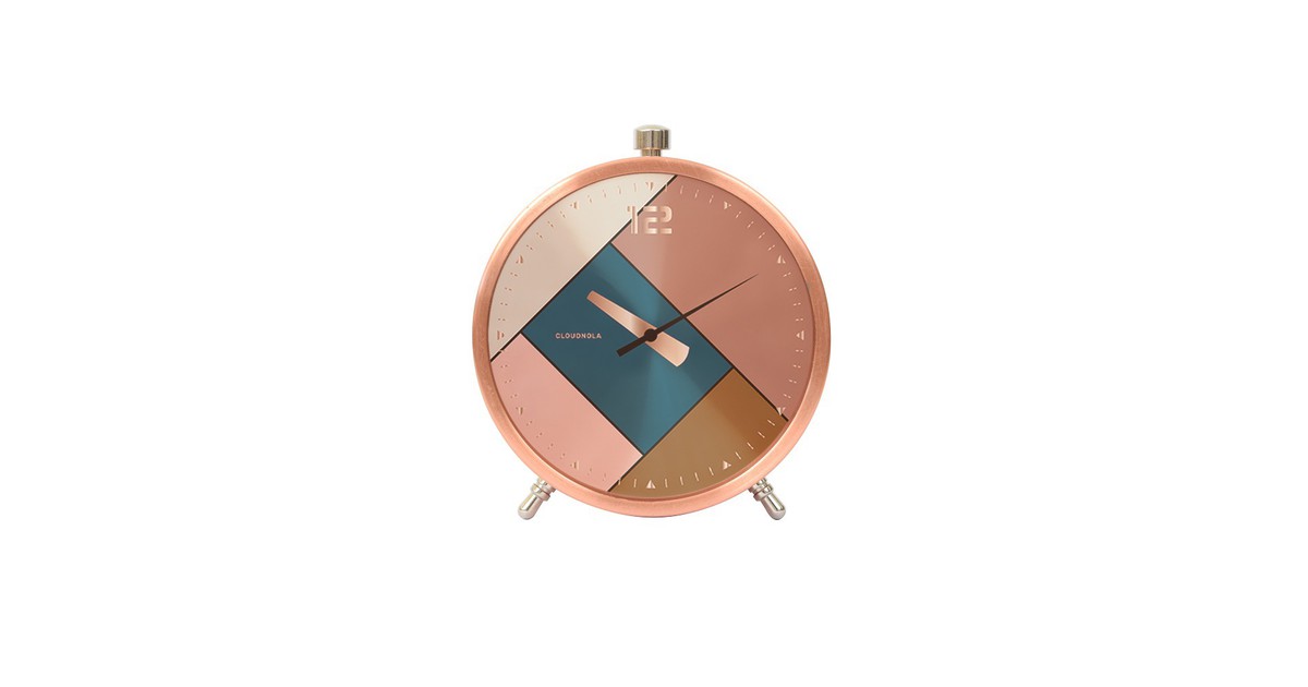 Cloudnola Rubik Rose Gold Alarm Clock Wekker cloudnola kopen in de aanbieding