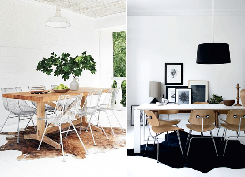 Inspiratie: 4 manieren om een koeienvacht te stylen