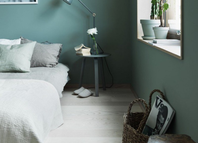 5x slaapkamers waarbij de monochroom trend is toegepast