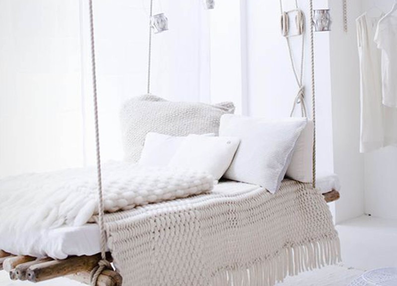 We love: hanging beds