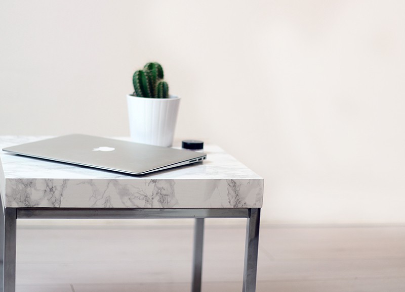 Diy marmeren tafel alles om van je huis je thuis te maken ... Tafel marmer blad