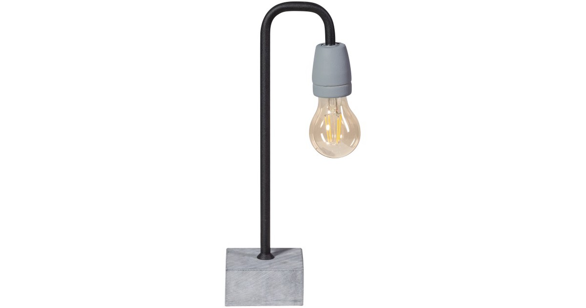Eth Tafellamp Concrete Bow Zwart eth kopen in de aanbieding