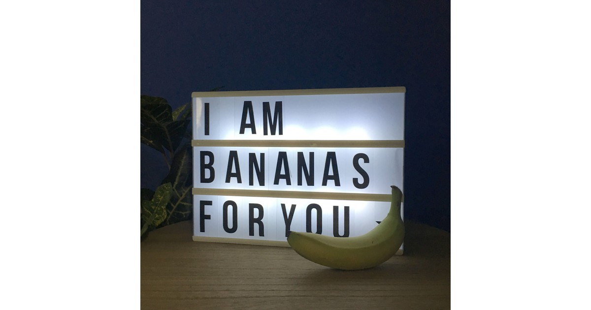 Lifa Living Lightbox Met Letters lifa living kopen in de aanbieding