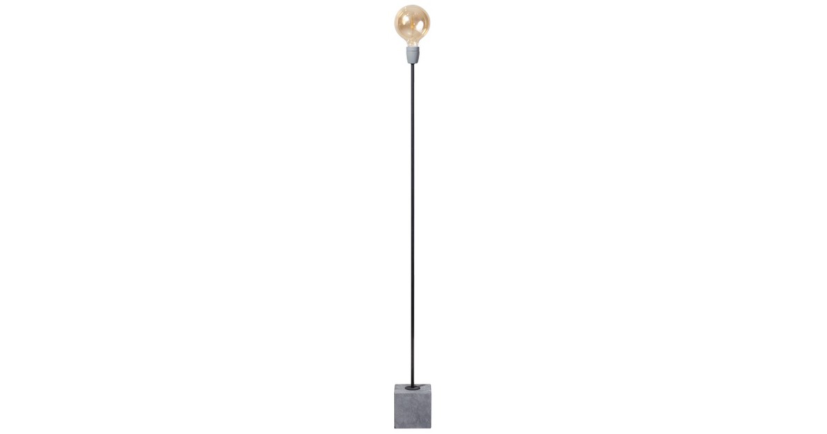 Eth Vloerlamp Concrete Straight Zwart eth kopen in de aanbieding
