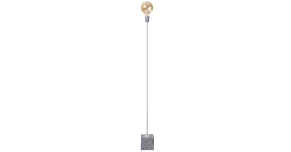 Eth Vloerlamp Concrete Straight Wit eth kopen in de aanbieding